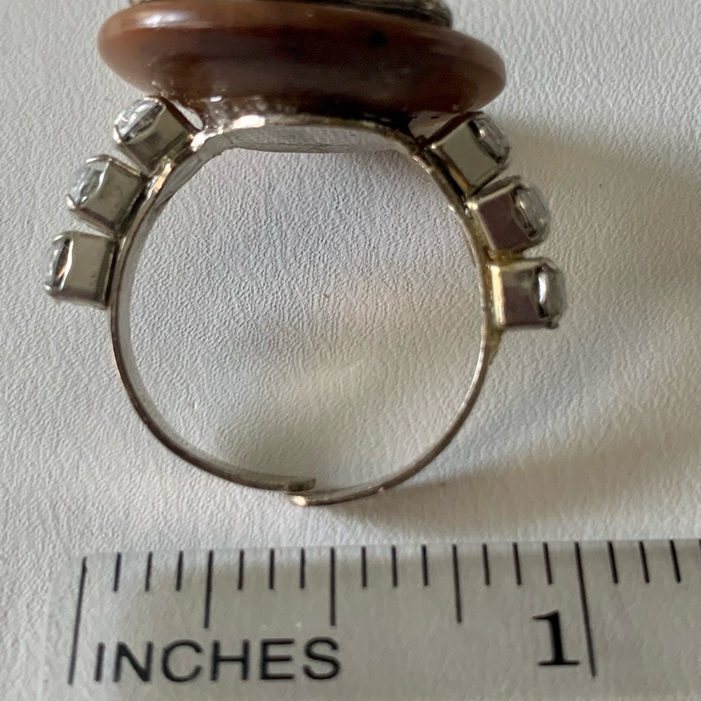 Turtle Ring Brown Adjustable Size - image 6